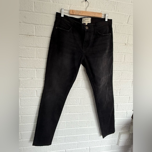 Current/Elliott Pants - Current/Elliott Classic Black Skinny Pants